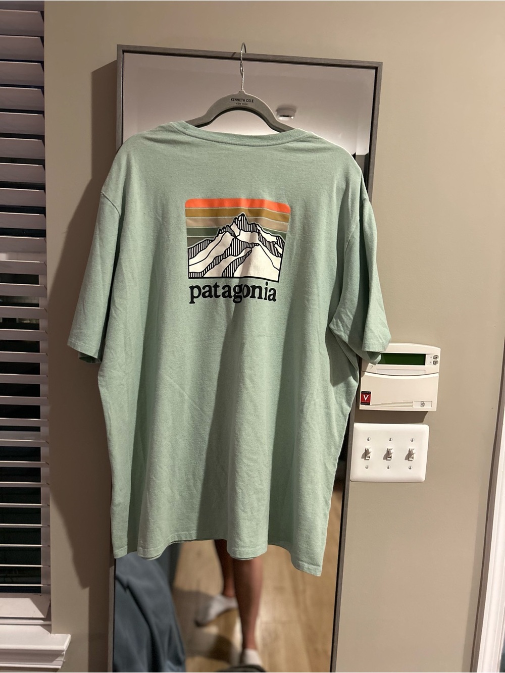 PATAGONIA LINE LOGO RIDGE POCKET RESPONSIBILI-TEE MEN'S XXL